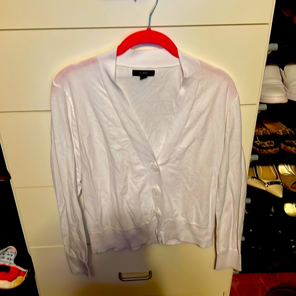 J crew cardigan